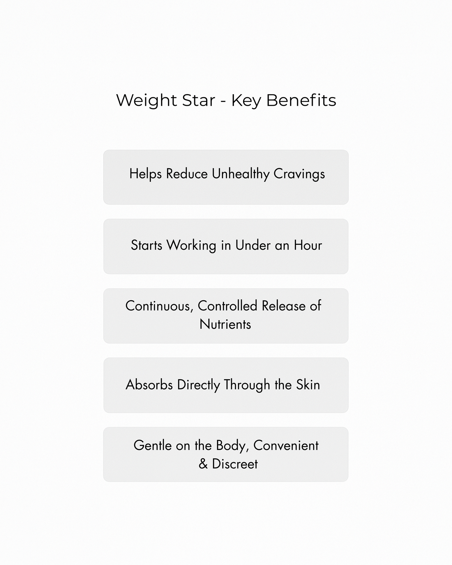 WEIGHT STAR